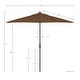 preview thumbnail 140 of 143, North Bend 9-foot Round Auto-tilt, Bronze Finish, Sunbrella Patio Umbrella by Havenside Home