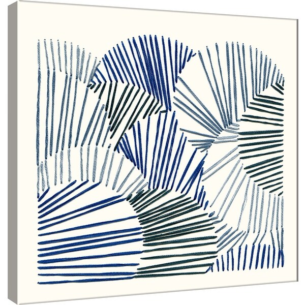 PTM Images 9-101195 PTM Canvas Collection 12" x 12" - "Thread Abstract 1" Giclee Abstract Art Print on Canvas