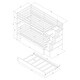 preview thumbnail 6 of 24, Modern & Clean Design Twin over Twin Bunk Beds With Twin Trundle and Stairway Storage Function
