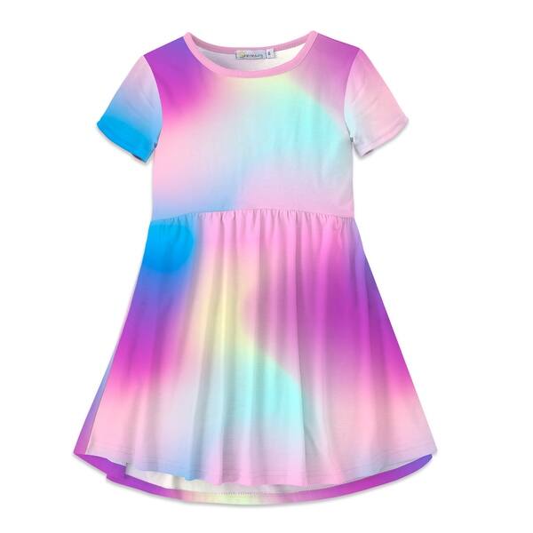 Light Pink & Blue Ombre A-Line Dress - Bed Bath & Beyond - 42650350