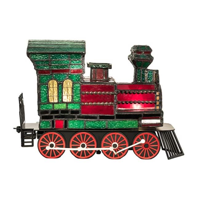Meyda Tiffany 222396 Train Locomotive 2 Light 10" Tall Novelty