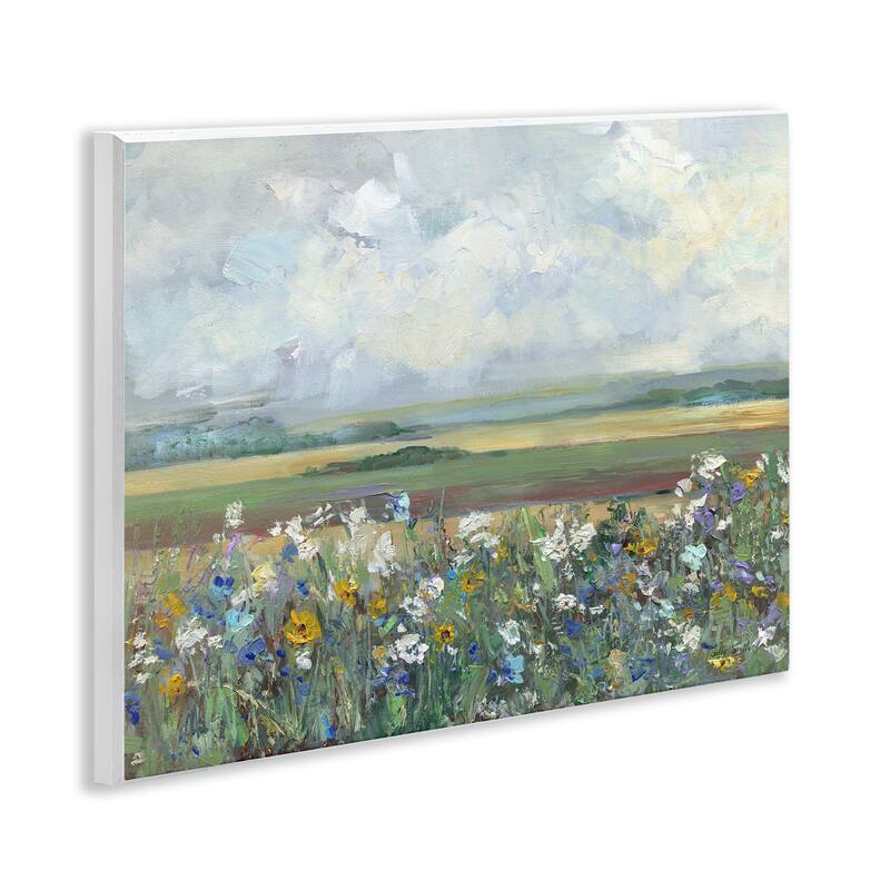 Stupell County Meadow Clouds Overhead Wall Plaque Art Design By Sally Swatland