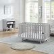 preview thumbnail 12 of 14, Suite Bebe Livia 3-in-1 Convertible Island Crib Grey/Light Grey