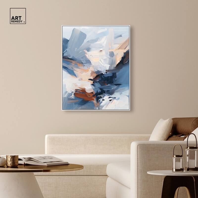 A Symphony in White I Canvas by Art Remedy