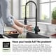preview thumbnail 89 of 148, Kraus Britt Commercial 3-Function 1-Handle Pulldown Kitchen Faucet