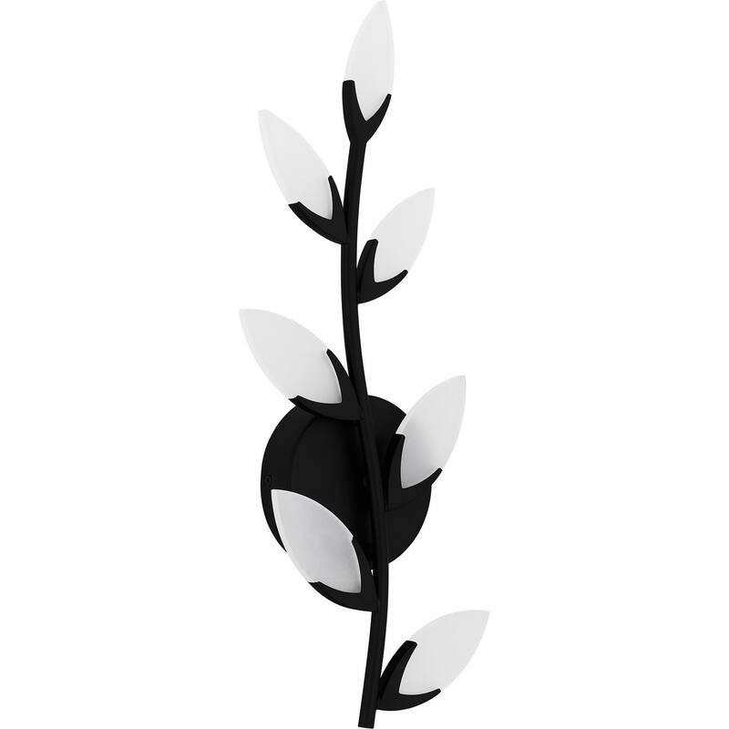 Flores LED Wall Sconce - Matte Black
