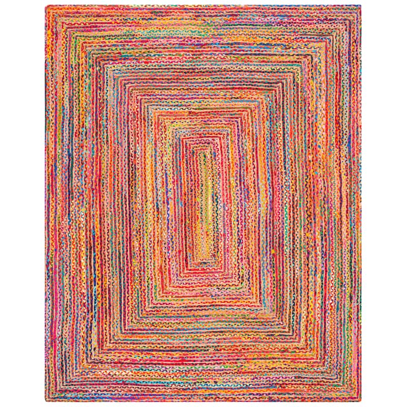 SAFAVIEH Handmade Cape Cod Marget Boho Coastal Jute Rug