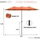 preview thumbnail 3 of 43, Ainfox 15Ft Patio Umbrella with Crank Without Base