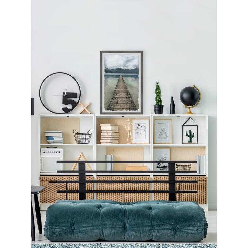 Bridge Beyond Reach Framed Wall Art, Elegant Home Touch - Sophisticated Artwork for Refined Décor