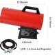 preview thumbnail 10 of 8, 60,000 BTU Forced Air Propane Heater, with Regulator