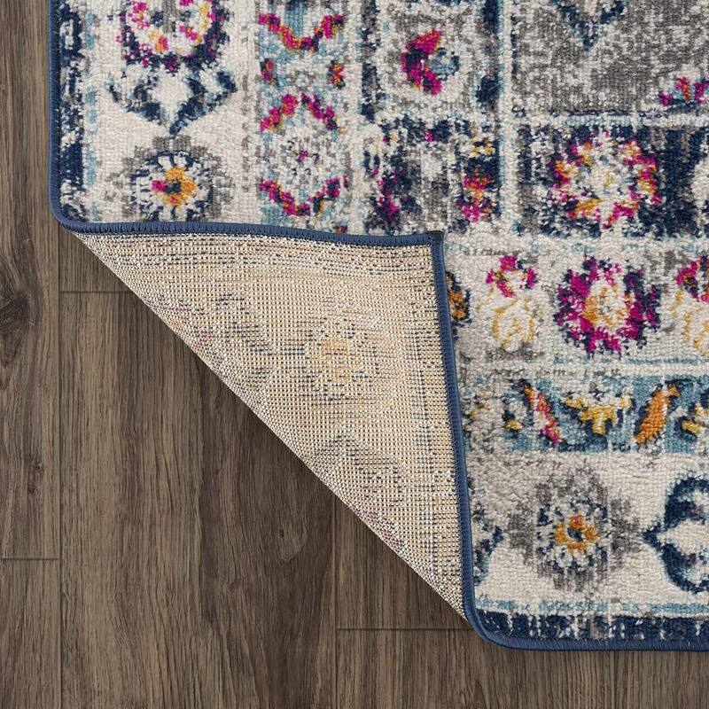 Tigris Barley Bohemian Rustic Vintage Distressed Farmhouse Area Rug