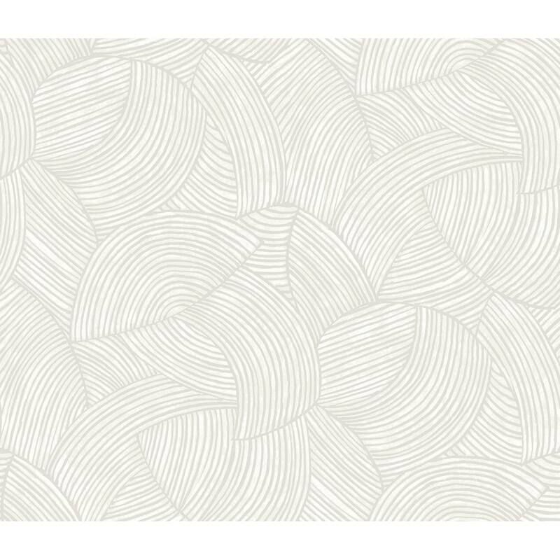 Seabrook Designs Stellara Palms Non-Woven Unpasted Wallpaper - 20.9 in W x 33 ft. L - Vanilla Chai