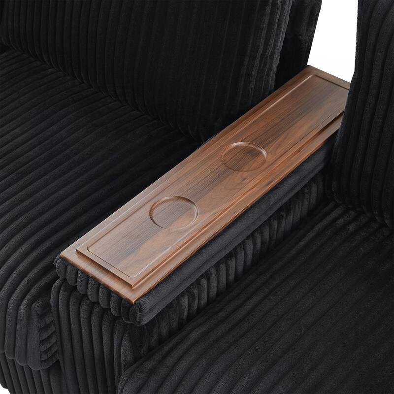 133inch 4-seater Corduroy Sofa Couch
