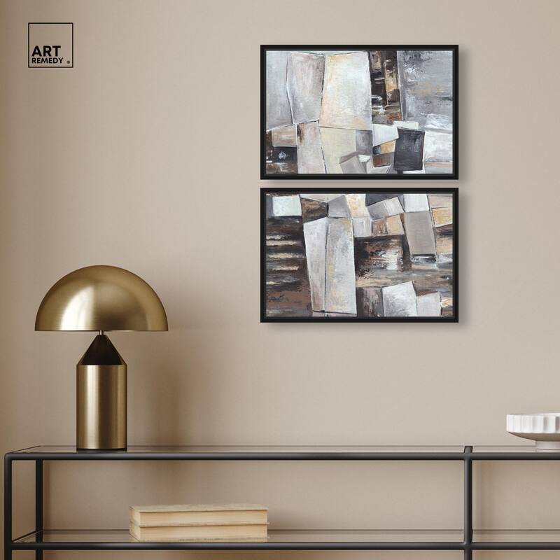 Inside the Future Canvas Set of 2 by Art Remedy