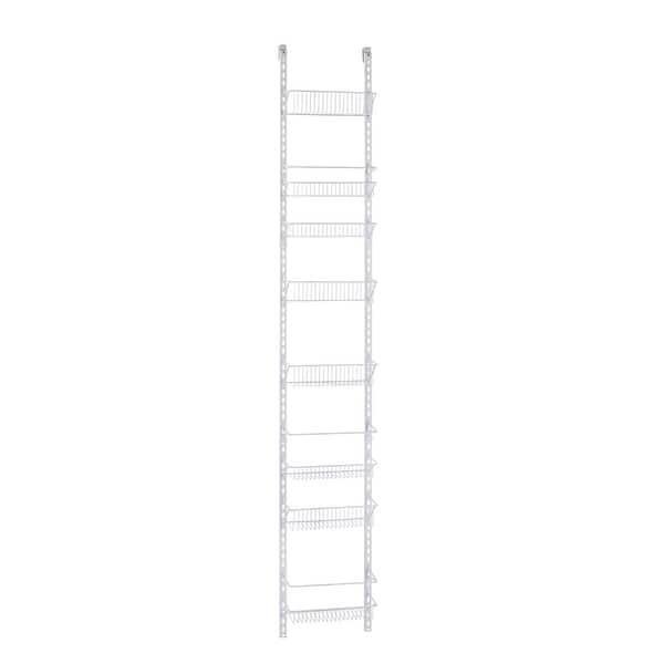 ClosetMaid White Wire Wall or Door Mount Storage Rack - On Sale - Bed ...