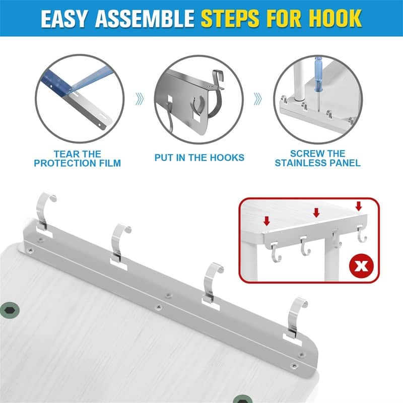Bathroom Organizer Countertop Corner Shelf