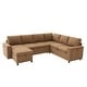 preview thumbnail 25 of 29, U-Shaped Convertible Sectional Sofa Bed with Storage Chaise by Harper&Bright Designs