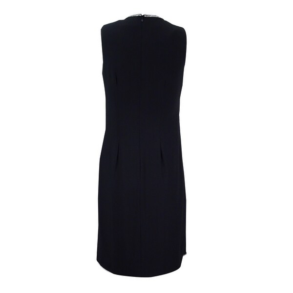 plus size black jersey dress