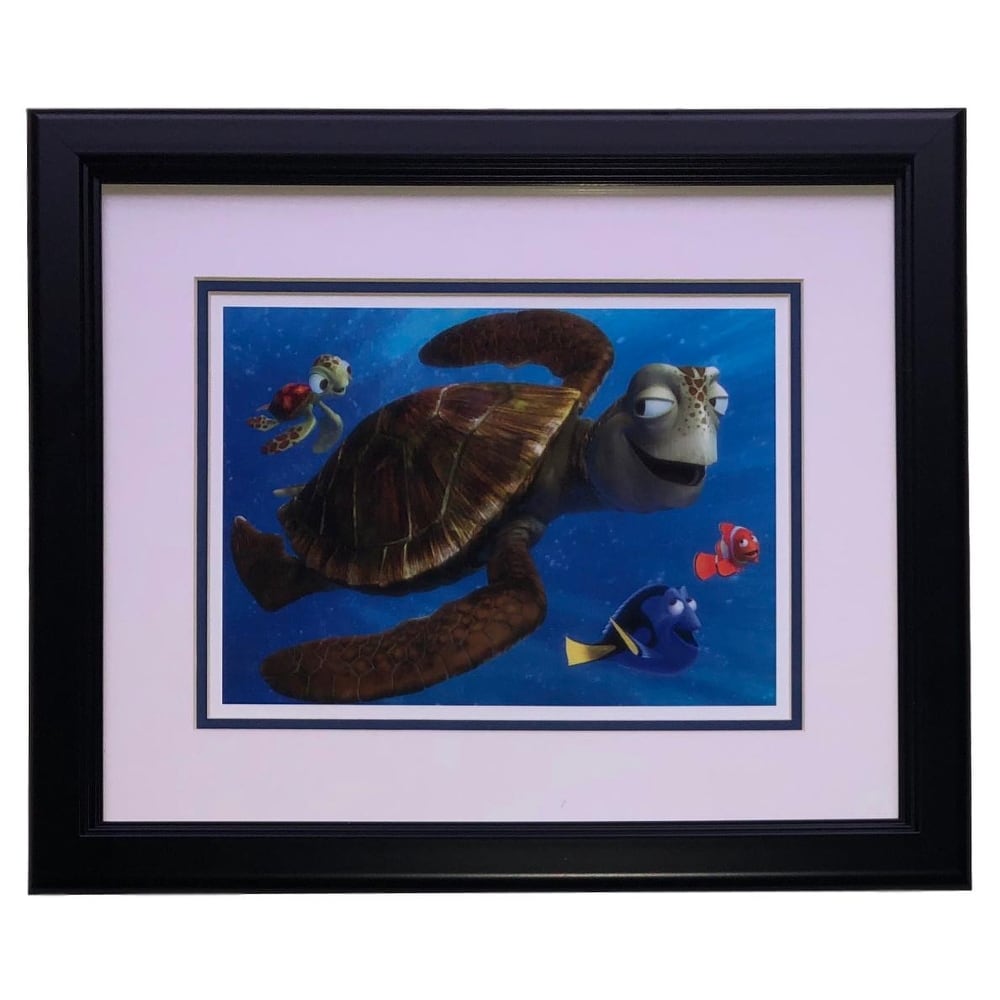 Shop Finding Nemo Framed Surfer Dude Crush 11x14 Disney