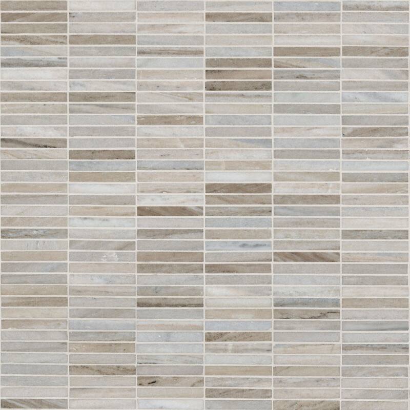 Ackland AKM-S-12X12STP-CA 12" x 12" Marble Linear Floor and Wall - Orsena