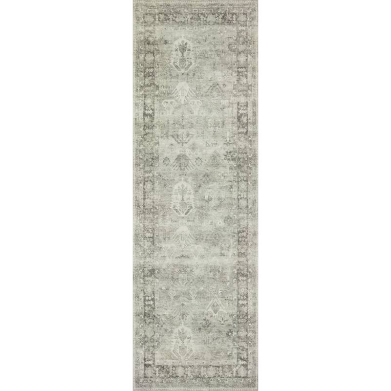 Alexander Home Juliet Ultra-Soft Distressed Persian Border Rug