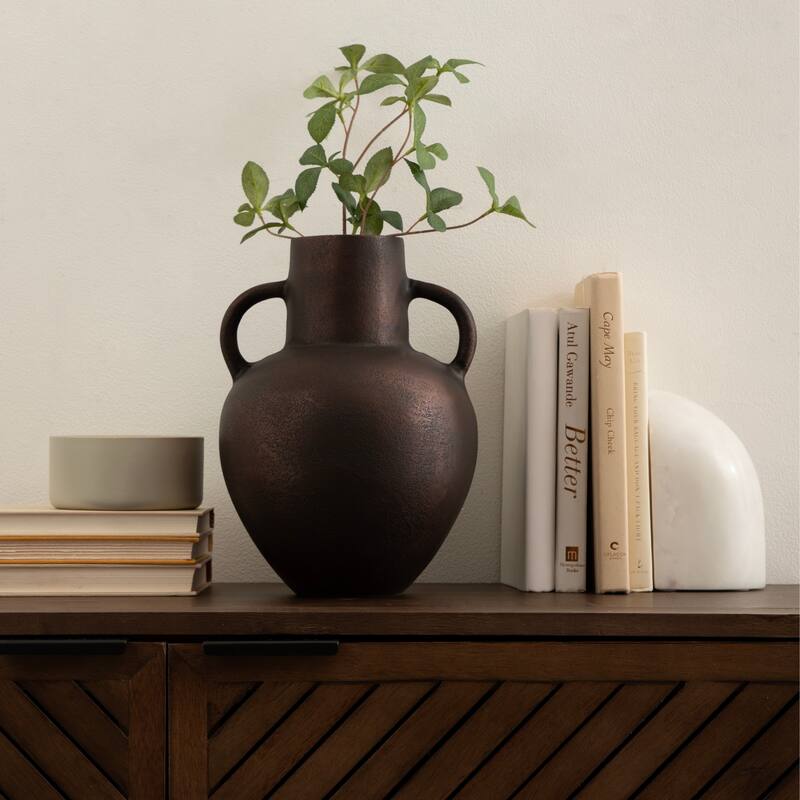 Kate and Laurel Lusila Decorative Metal Vase