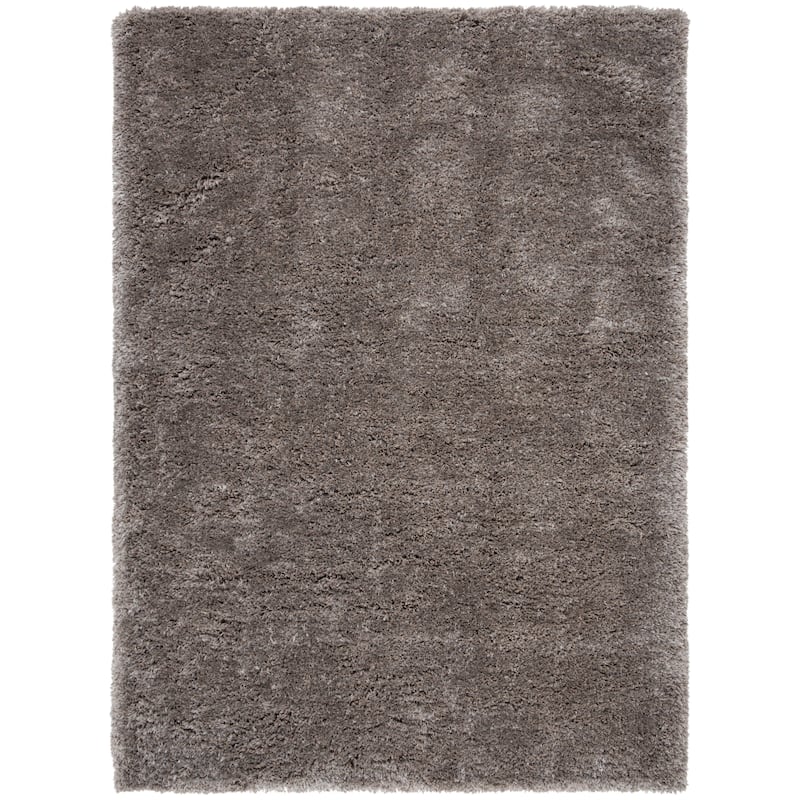 SAFAVIEH Handmade South Beach Leonella Shag Solid Polyester Rug