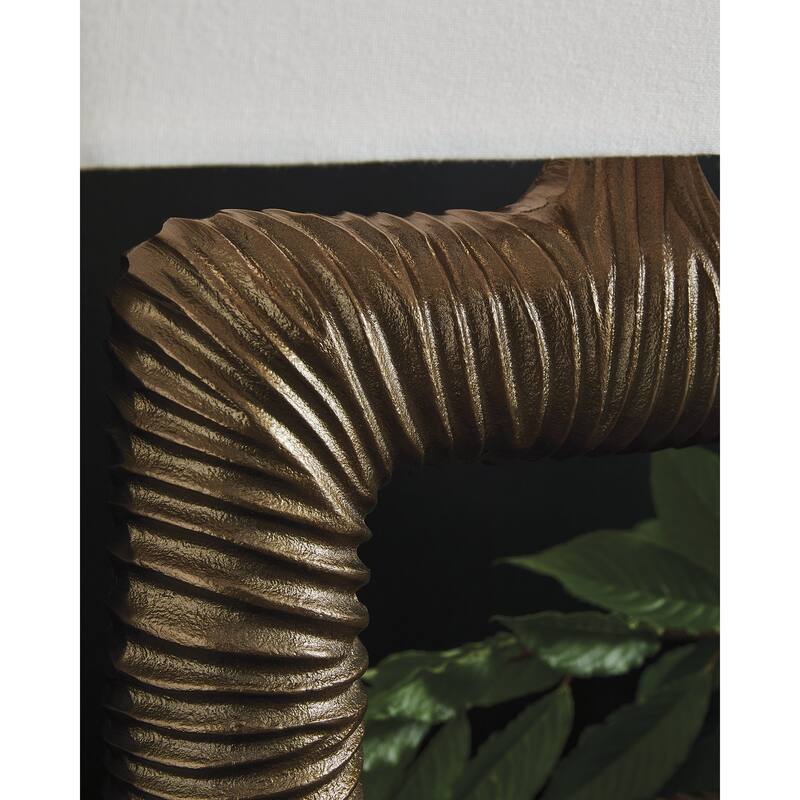 Signature Design by Ashley Garronby Brown Table Lamp - 18" W x 9" D x 24" H