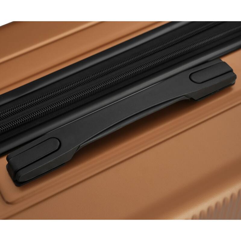 Luggage Sets 5 Piece with Half-opening, Hardside Carry On Suitcase Set with Double Spinner Wheel, with USB Port,TSA Locks