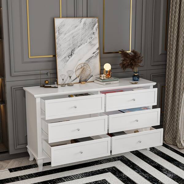 short deep dresser Fine Short Dresser - Stylish Wood & Metal Design