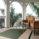 preview thumbnail 83 of 133, SAFAVIEH Courtyard Sherrie Border Indoor/ Outdoor Waterproof Patio Backyard Rug
