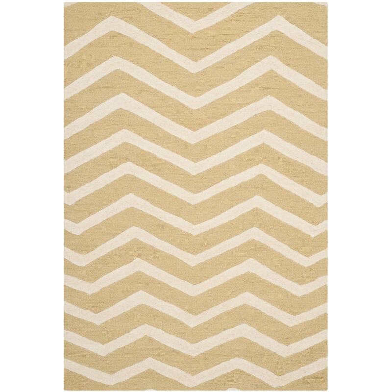 SAFAVIEH Handmade Cambridge Terttu Chevron Wool Rug