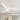 52" White Modern Propeller Acrylic Dimmable LED Ceiling Fan with Remote
