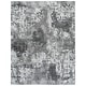 preview thumbnail 48 of 62, SAFAVIEH Century Trix Modern Abstract Rug 8' x 10' - Grey/Ivory - Rectangle