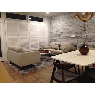 Oana Mid-Century Tapered Leg Seating Collection with Pillows by iNSPIRE Q Modern