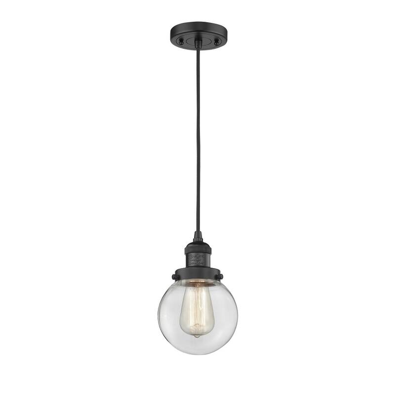 Innovations Lighting Beacon Single Light 6" Wide Mini Pendant with