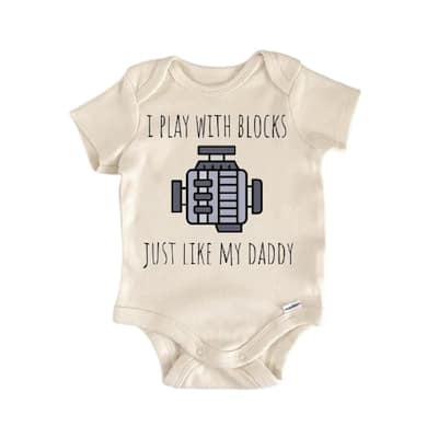 Mechanic - Baby Boy Girl Clothes Infant Bodysuit Funny Cute Newborn
