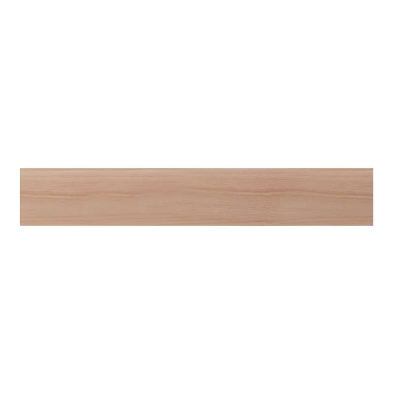 WM827: 3/8-in D x 1-1/4-in W x 96-in L Americraft Solid Hardwood Stain Grade Modern Stop Moulding
