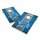 preview thumbnail 1 of 4, Vintage Detroit Lions NFL 2x4 Tailgate Cornhole Boards Include Carrying Case