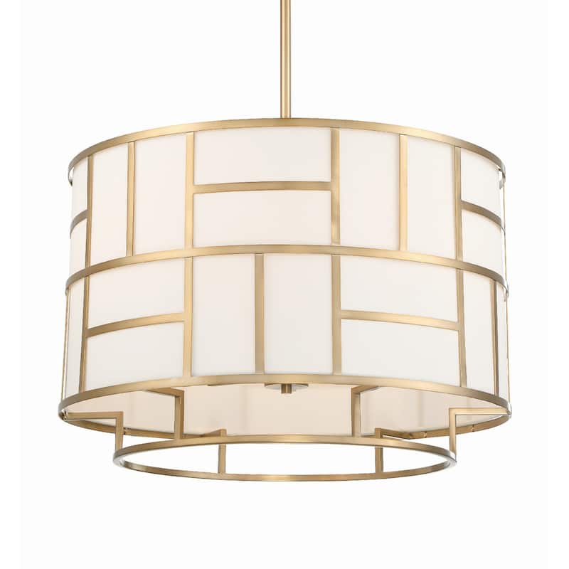 Crystorama Lighting Group Libby Langdon For Crystorama Danielson 6 - Vibrant Gold