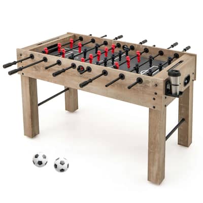 Costway 54 Inches Full Size Foosball Table with Legs 2 Balls & 2 - See Details