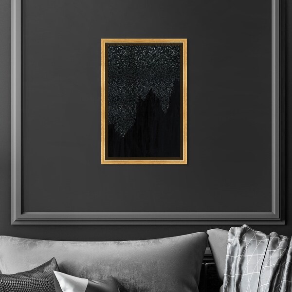 Oliver Gal 'Glitter Night of Stars' Nature and Landscape Wall Art