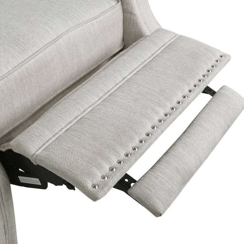 Callade Contemporary Upholstered Recliner by Christopher Knight Home