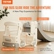 preview thumbnail 4 of 19, VEVOR Kids Indoor Outdoor Toddler Slide suit for Age 1-12 with Raised Handrail, Anti-Slip Strip for Kids Within 88-110lbs