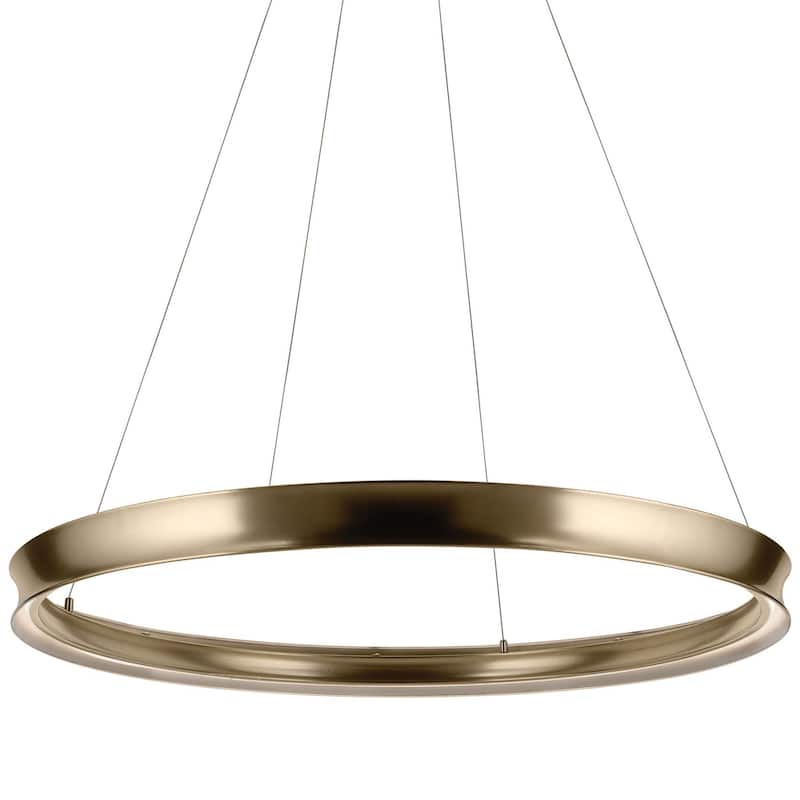 Kichler 52748LED Larousse 50" Wide LED Ring Chandelier - Champagne Bronze