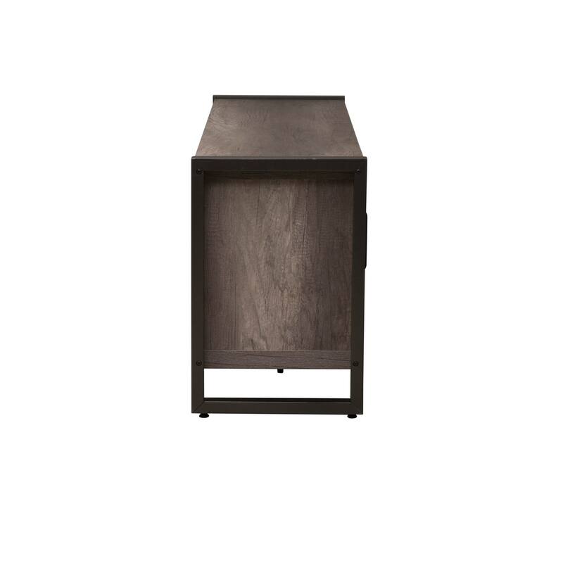 Tanners Creek Greystone Entertainment TV Stand 63 Inch, Media Storage Drawers - 64 inches in width