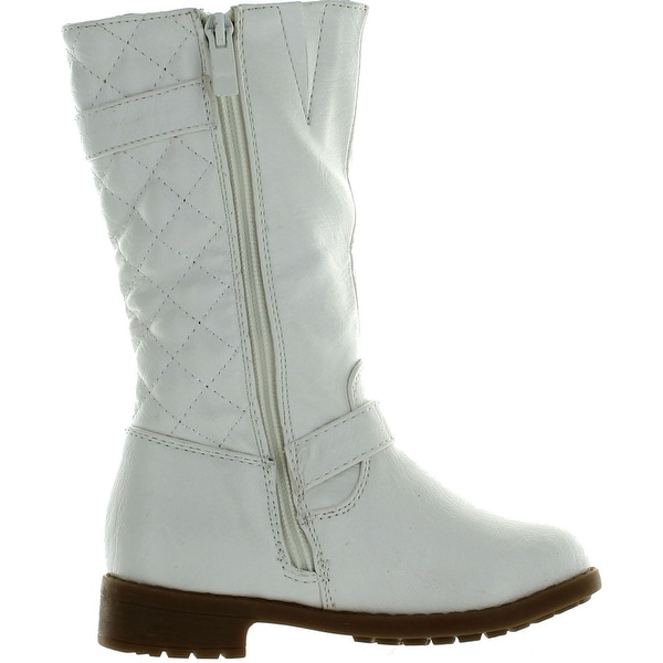 girls white boot