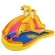 preview thumbnail 2 of 4, Pink Fong Imitation Baby Shark Waterslide, Outdoor Party Inflatable Water Slide, Kids Backyard Water Park for Ages 3-8