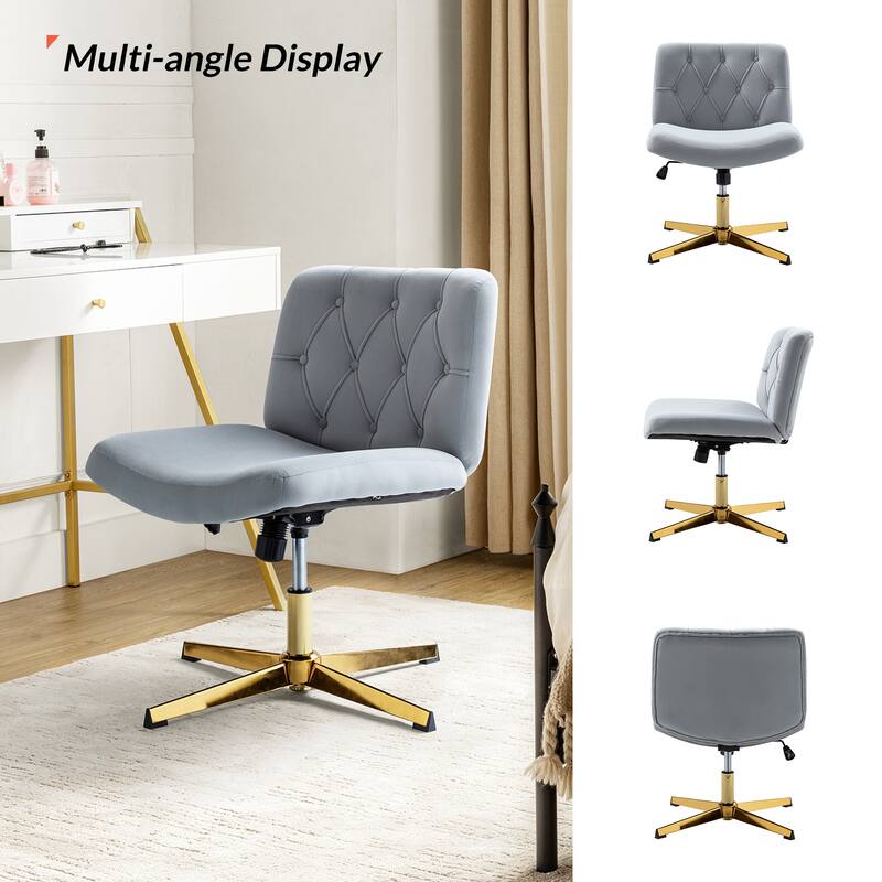 Alfons 360-Degree Swivel & Height Adjustable Task Chair by HULALA HOME