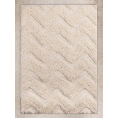 Vantaa Ivory Bath Mat
